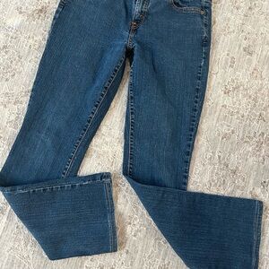 Levi's Women's Levi’s Size 8L Blue 515 Bootcut Jeans Stretch Western Boho Chic